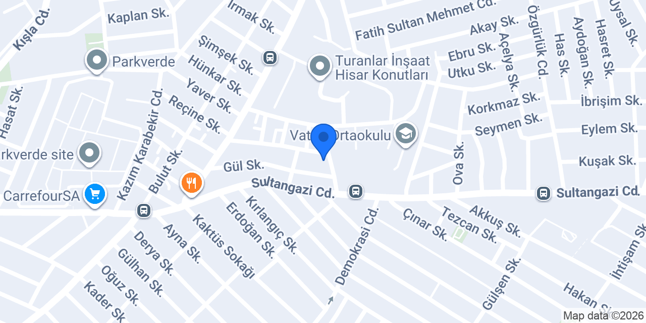 ÇEVİK KULE KONUTLARI konumu