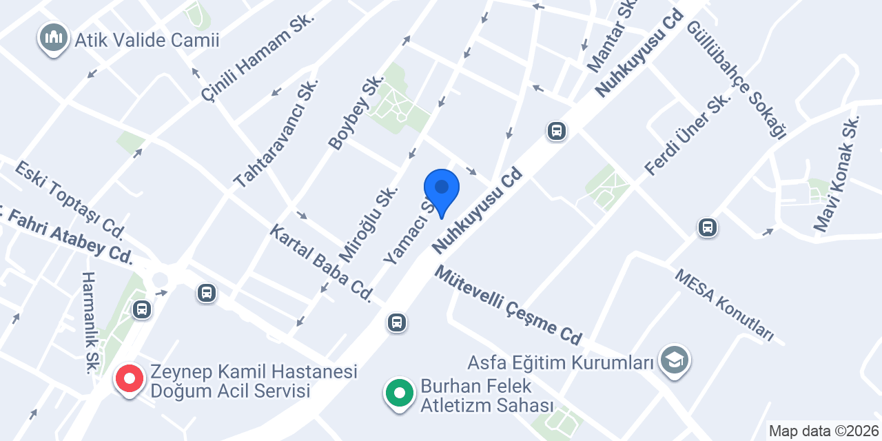 Mercan dürüm konumu