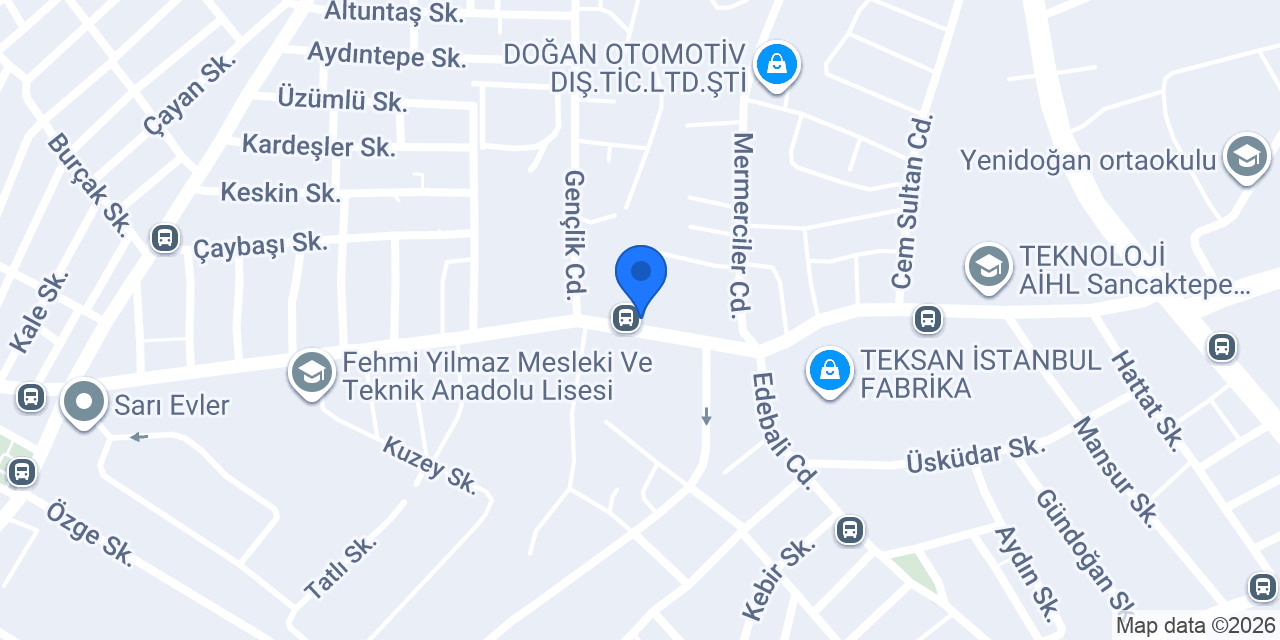 GARNET MERMER DIŞ.TİÇ.LTD.ŞTİ. konumu
