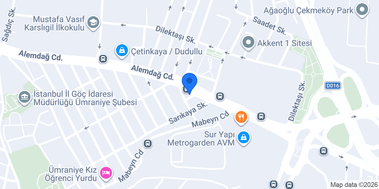 Yakamoz Nargile Cafe konumu