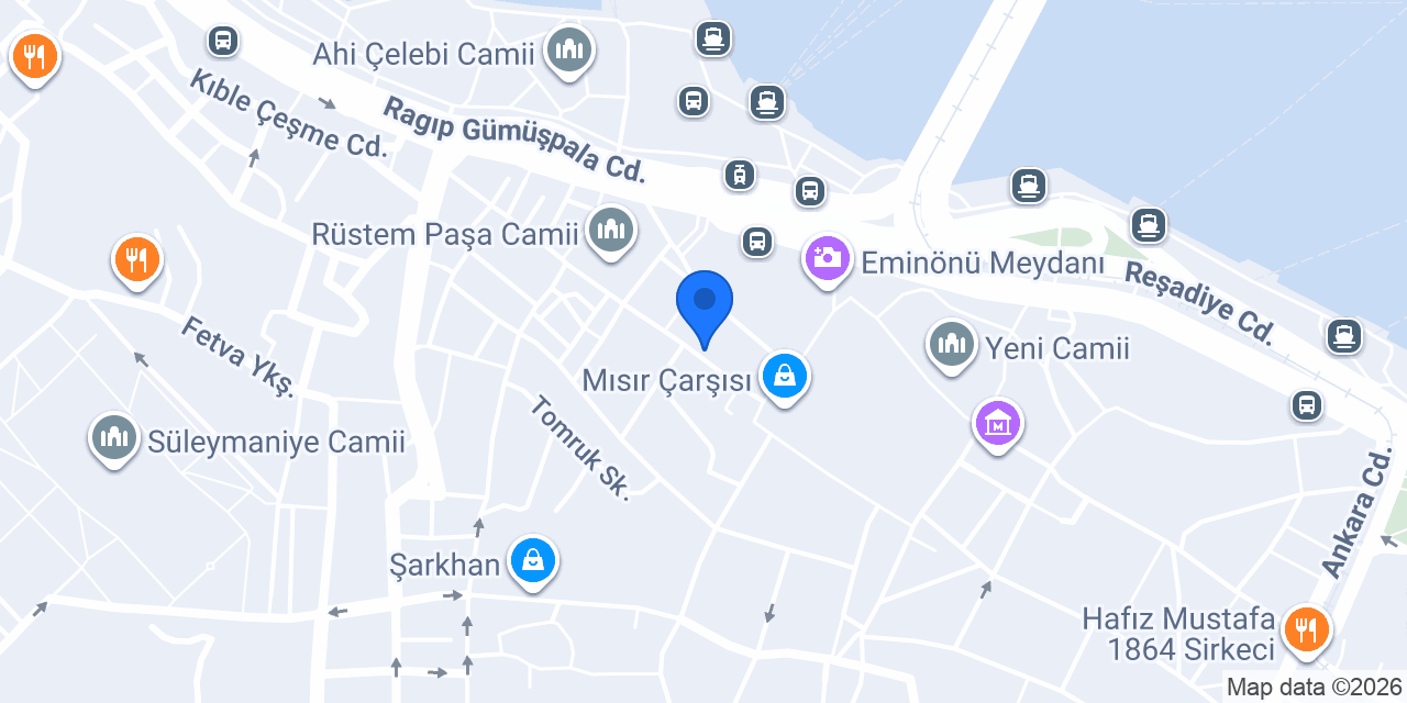 Cami Halıları konumu