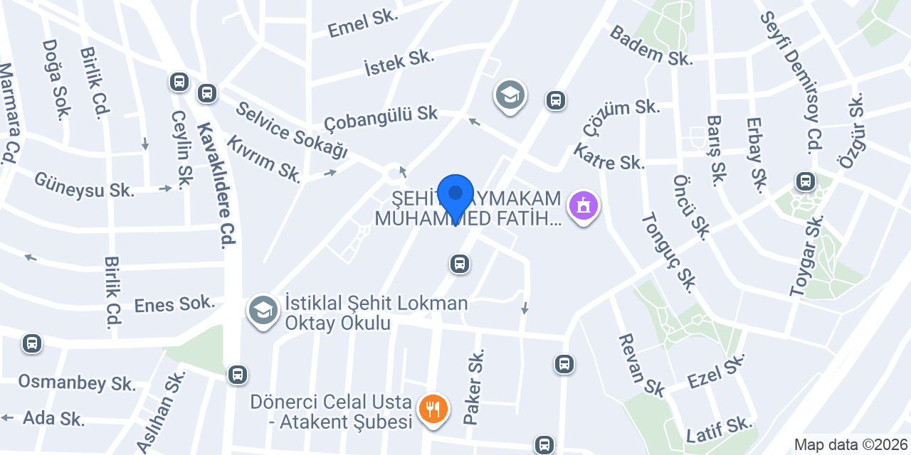 Doğan Erkek Kuaförü konumu