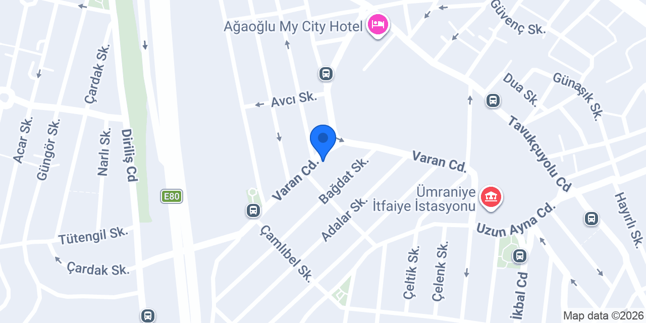 Damar Tekel Shop konumu
