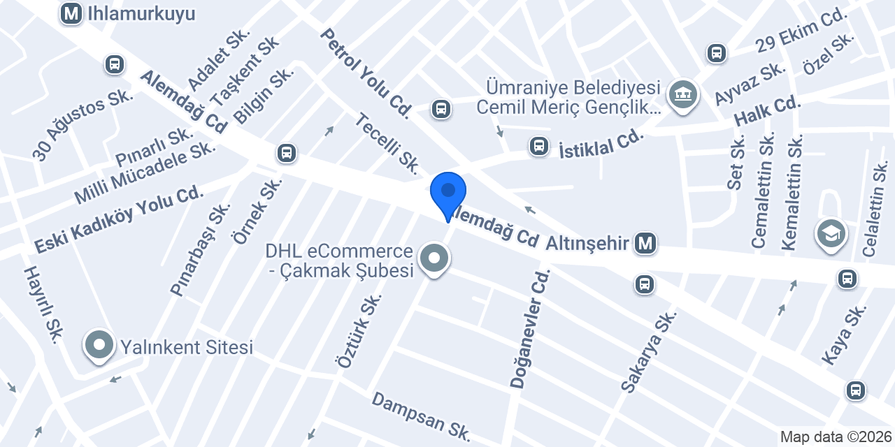 Katre Çiçek Evi konumu