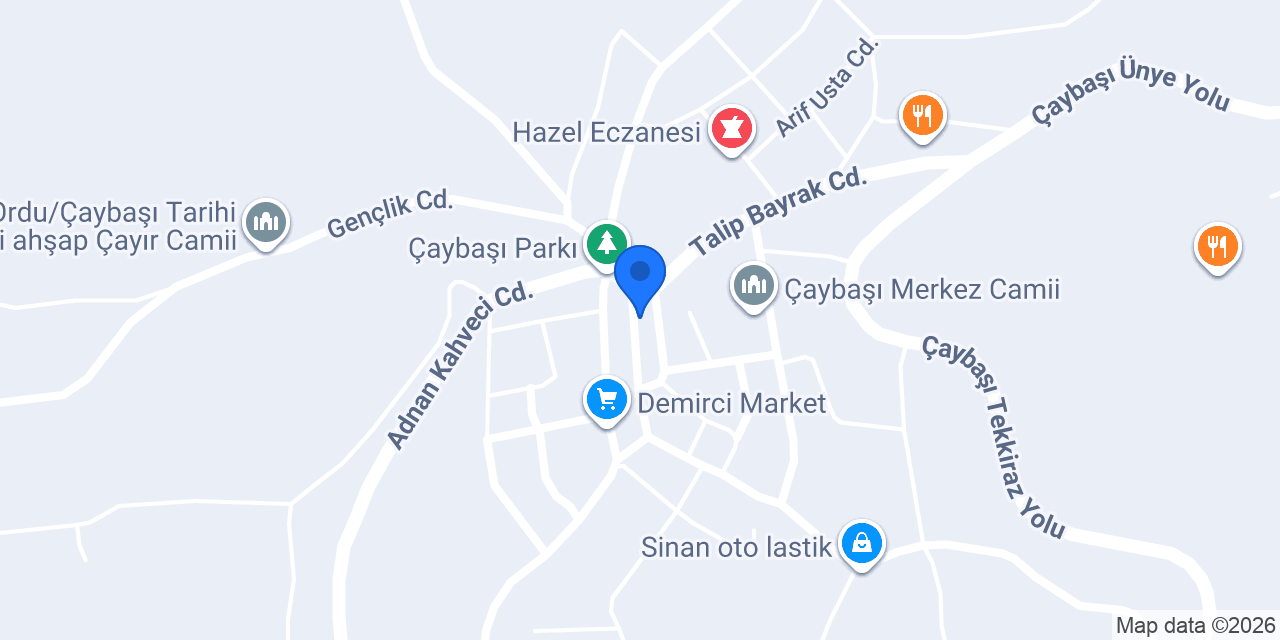 Yamak Veteriner Kliniği konumu