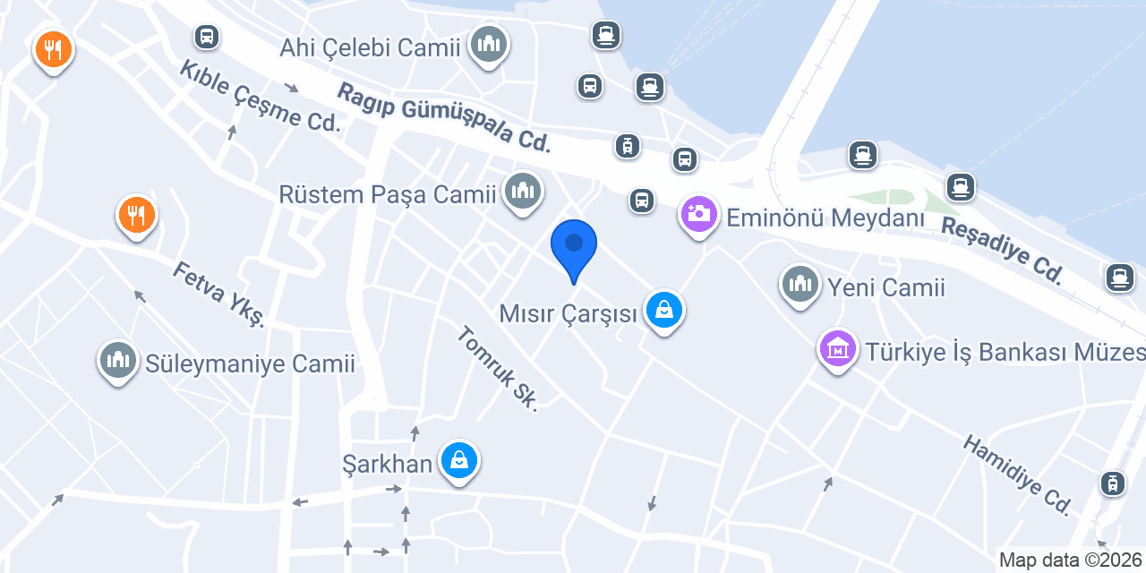 Şeref Gıda konumu