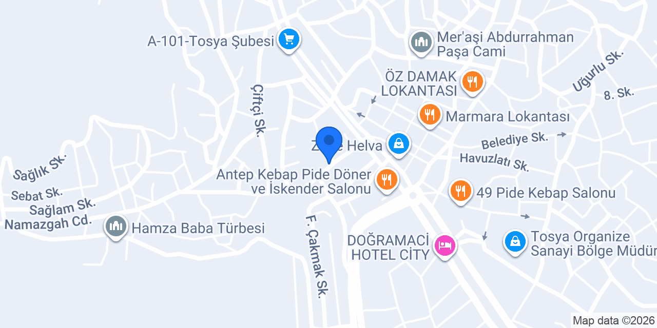 Çilek Elektrik konumu