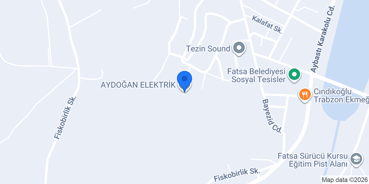 AYDOĞAN ELEKTRİK konumu