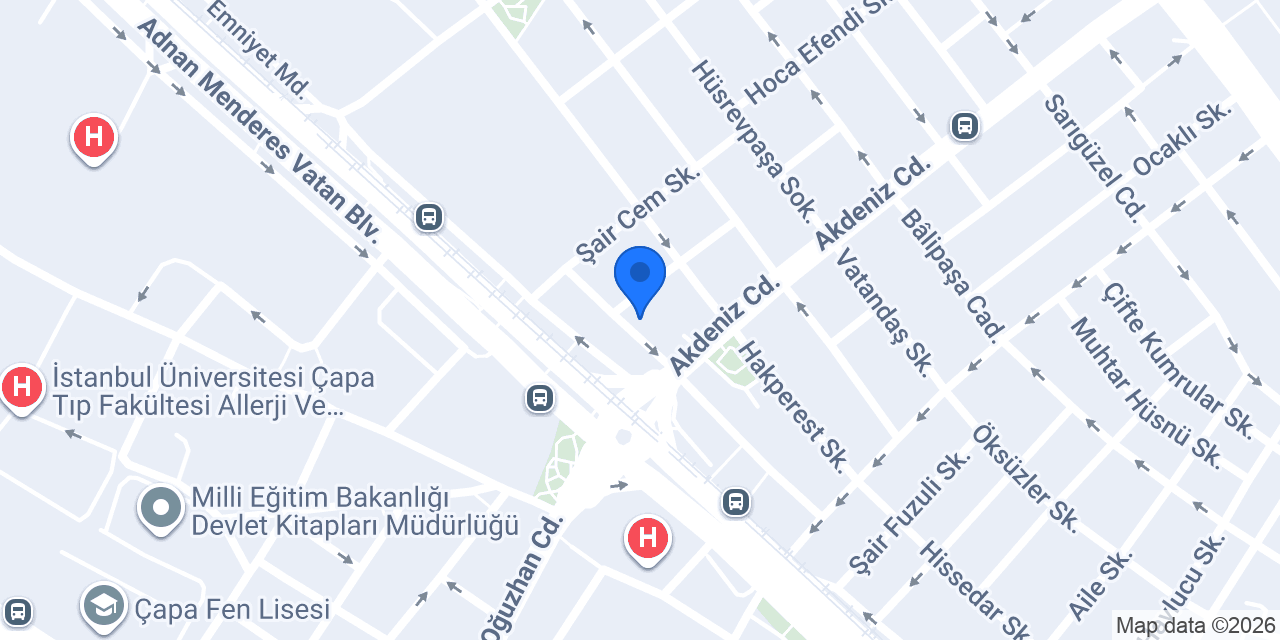 Levent Oto Lastik konumu