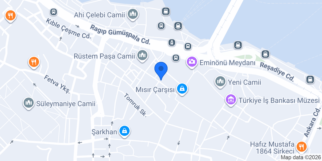EMİNÖNÜ ECZANESİ konumu