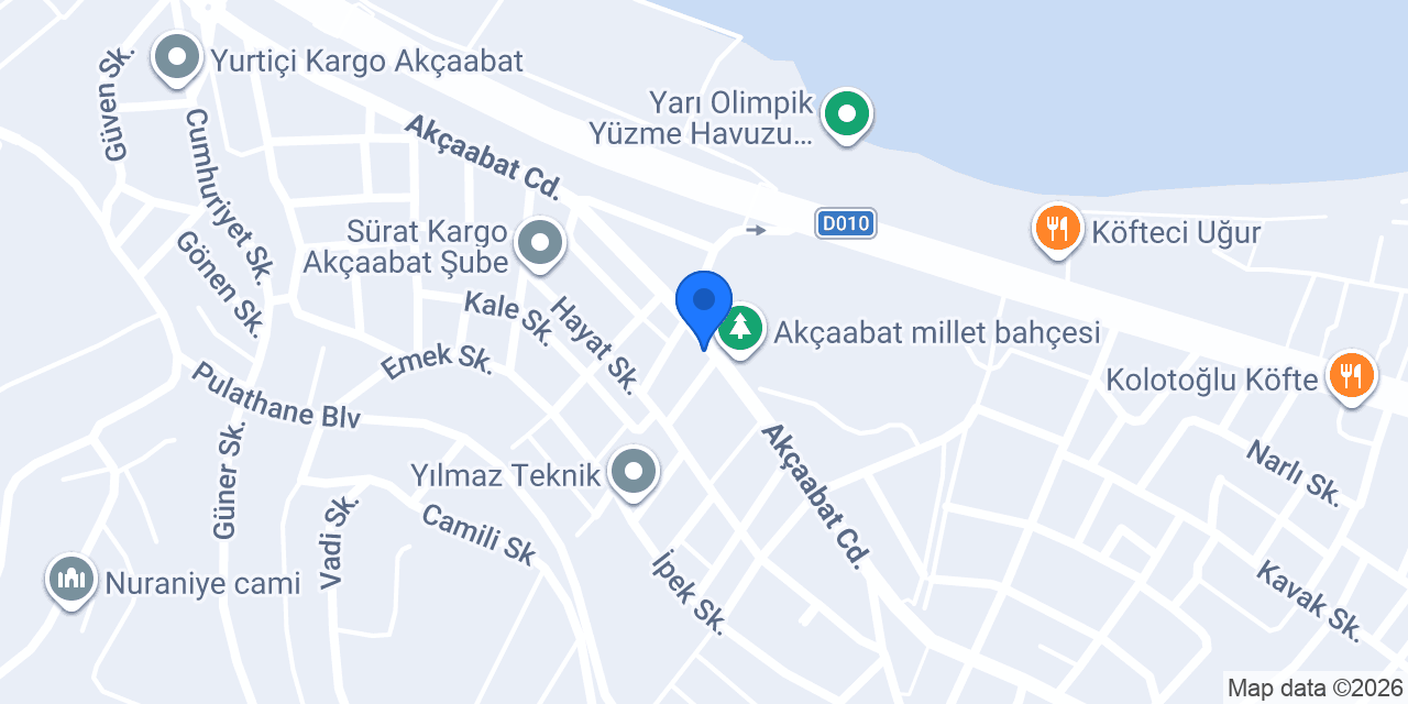 Belemir Pastanesi konumu