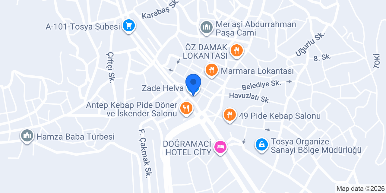 Yeni Deva Eczanesi konumu