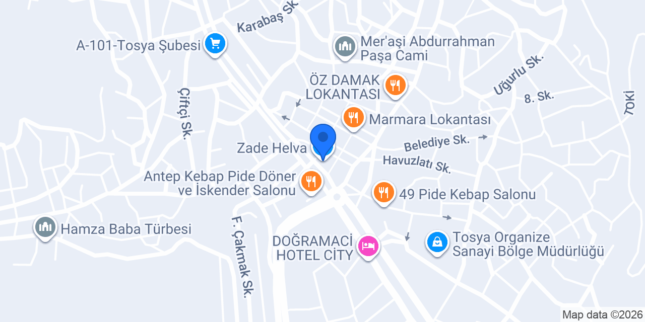 Zade Helva konumu