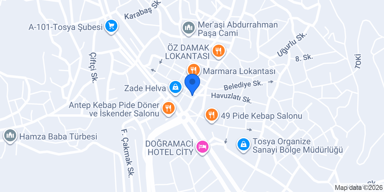 Abacı Eczanesi konumu