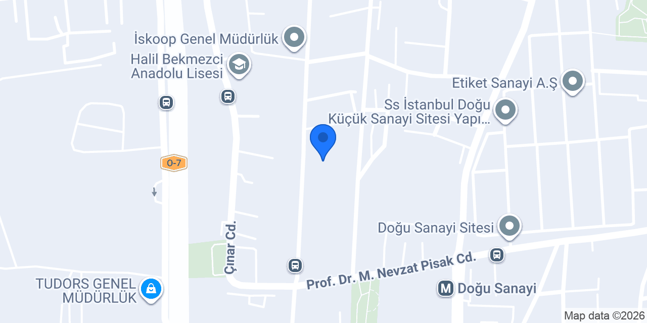 Montana Tekstil Ltd. Şti. konumu