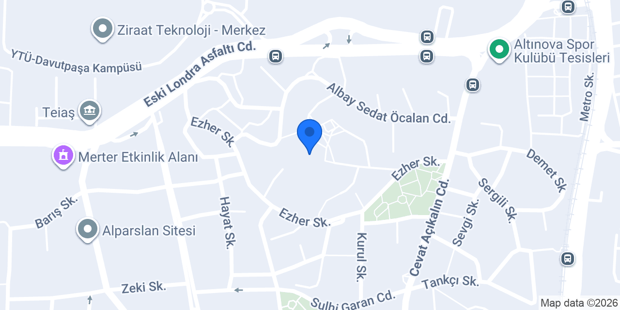 Tozkoparan Ortaokulu konumu