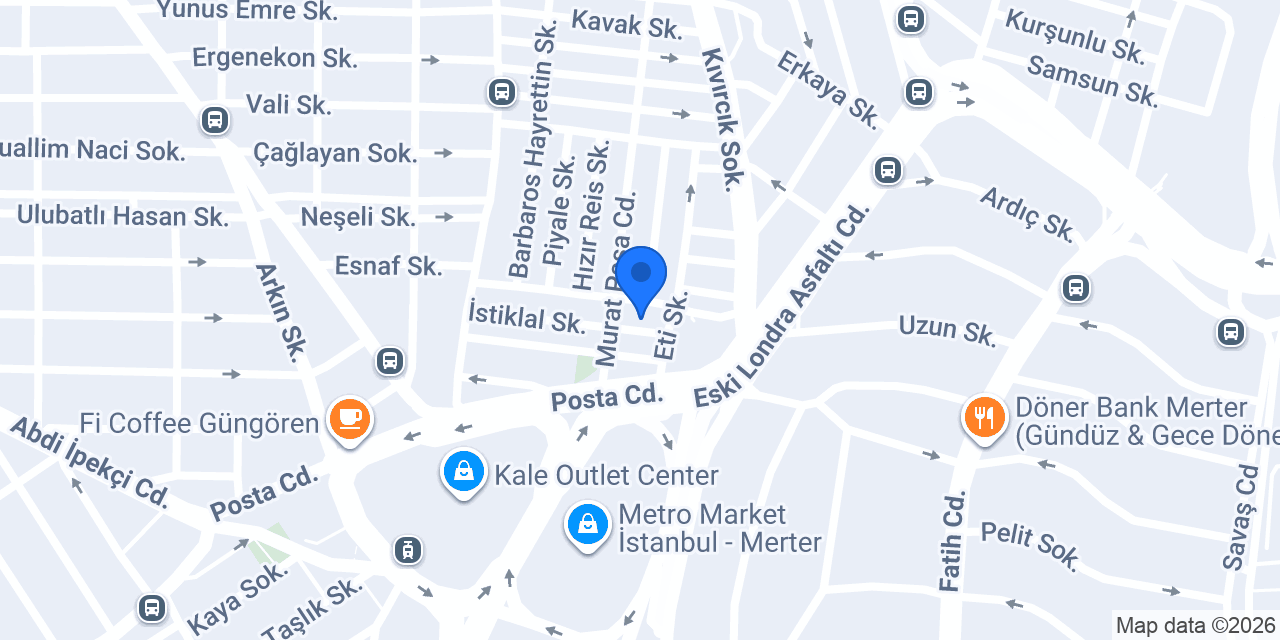Damla Baskı konumu