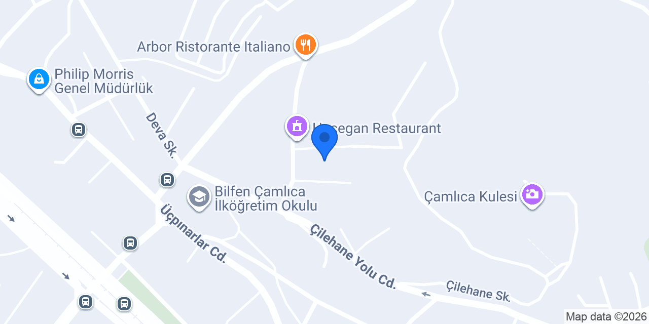 Elite Marmara Bosphorus Çamlıca konumu