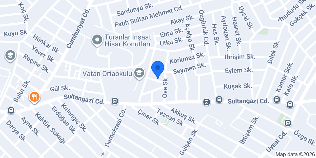 BULUT İNŞAAT - ÇEVRE DÜZENLEME konumu