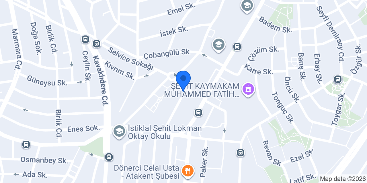 A Plus Emlak konumu