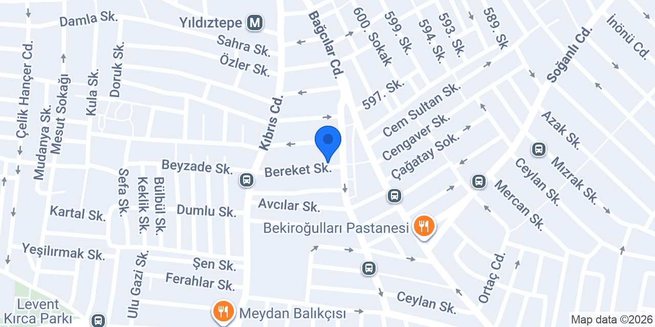 Kaplan Dizayn Ltd. Şti. konumu