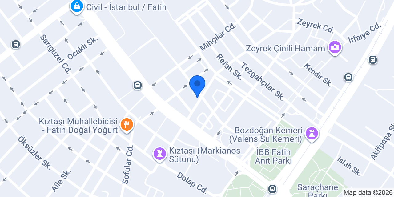 Miray Hediyelik konumu