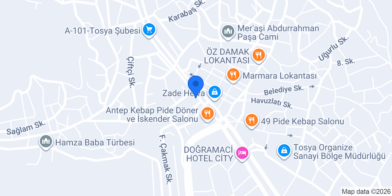 Ekcanlar Döşeme konumu