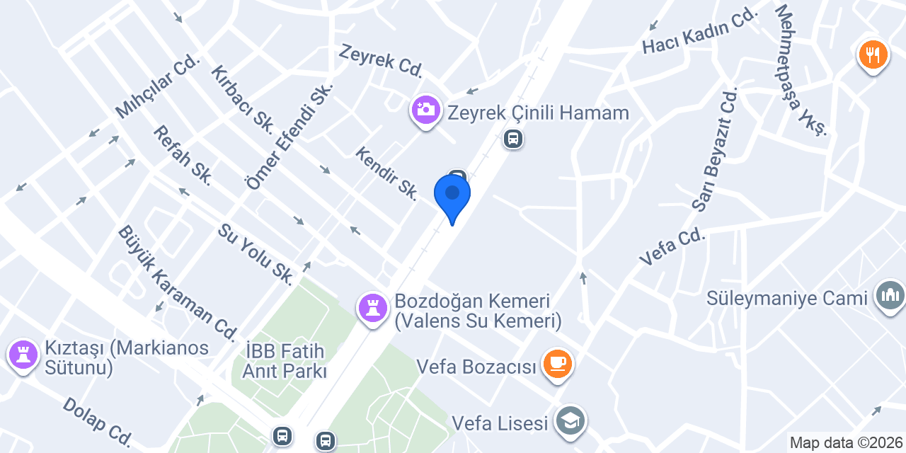 Sergen Yapı Dekorasyon konumu