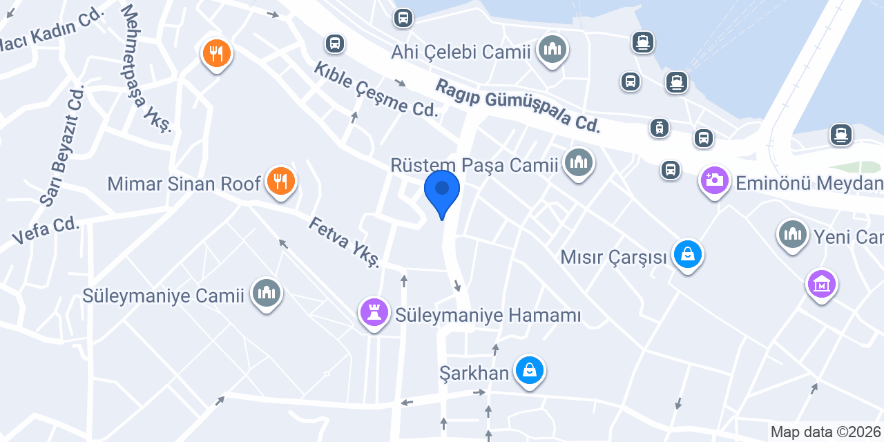 İstanbul Boğaz Turu konumu