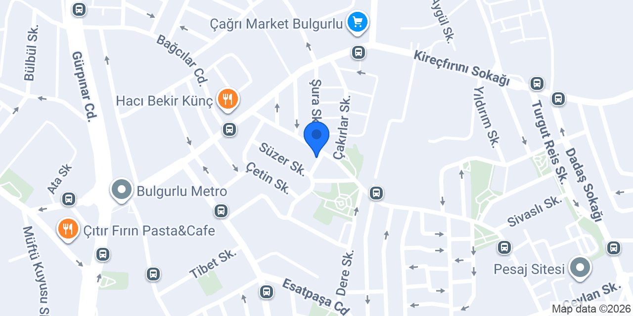 Zengin Eczanesi konumu