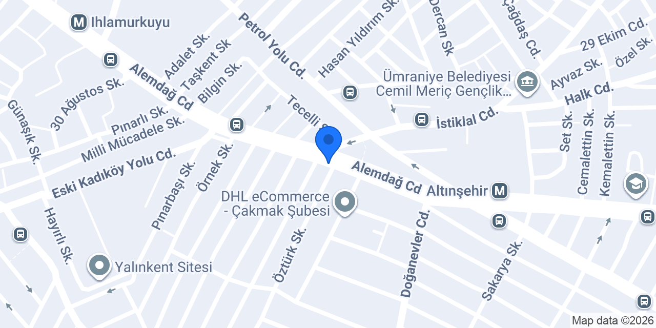 Abaylar Ümraniye 216 konumu