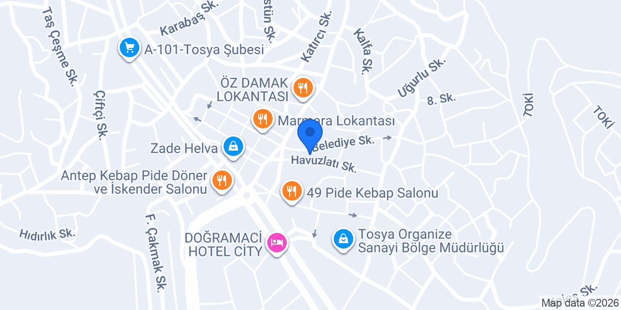 Sümeyye AKALIN ÇİLOĞLU Diş Kliniği konumu
