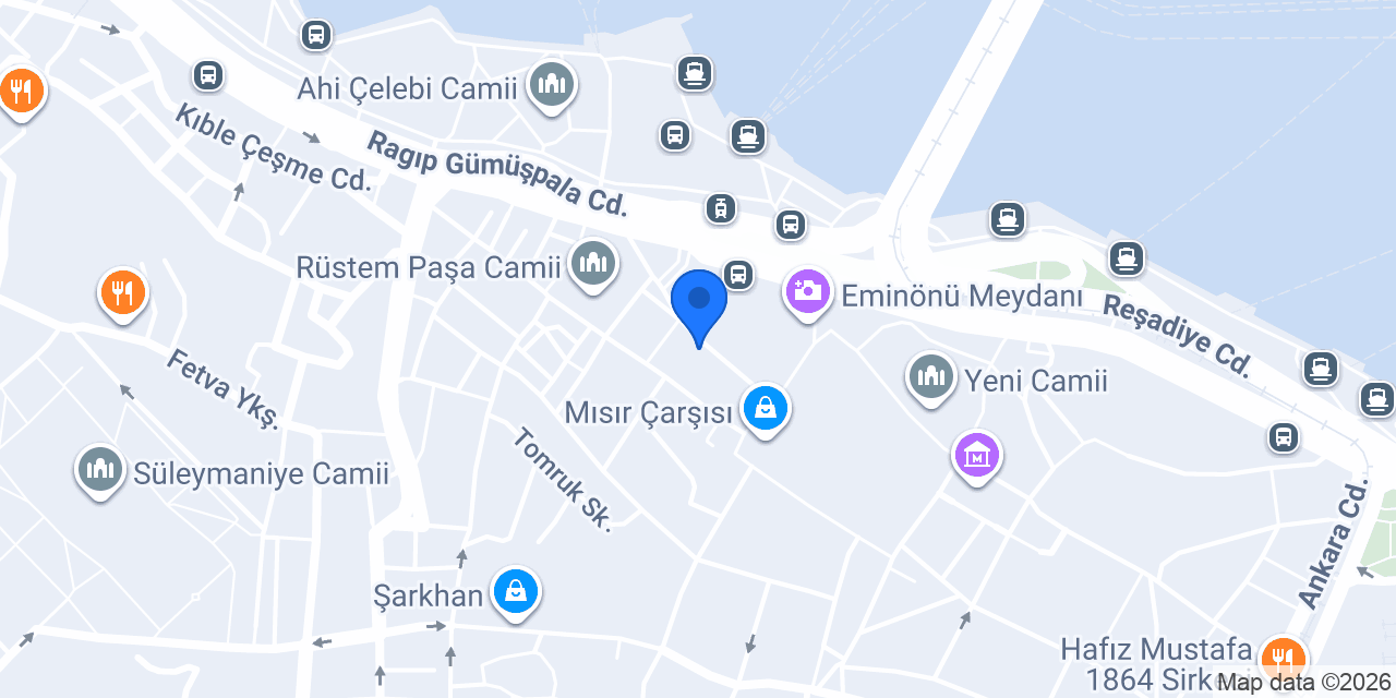 Hamdi Restaurant - Eminönü konumu