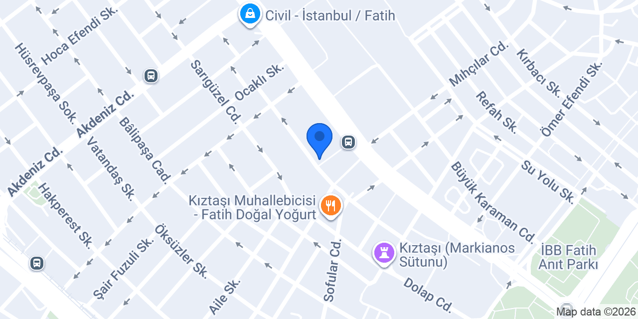 İstanbul 7. Noterliği konumu