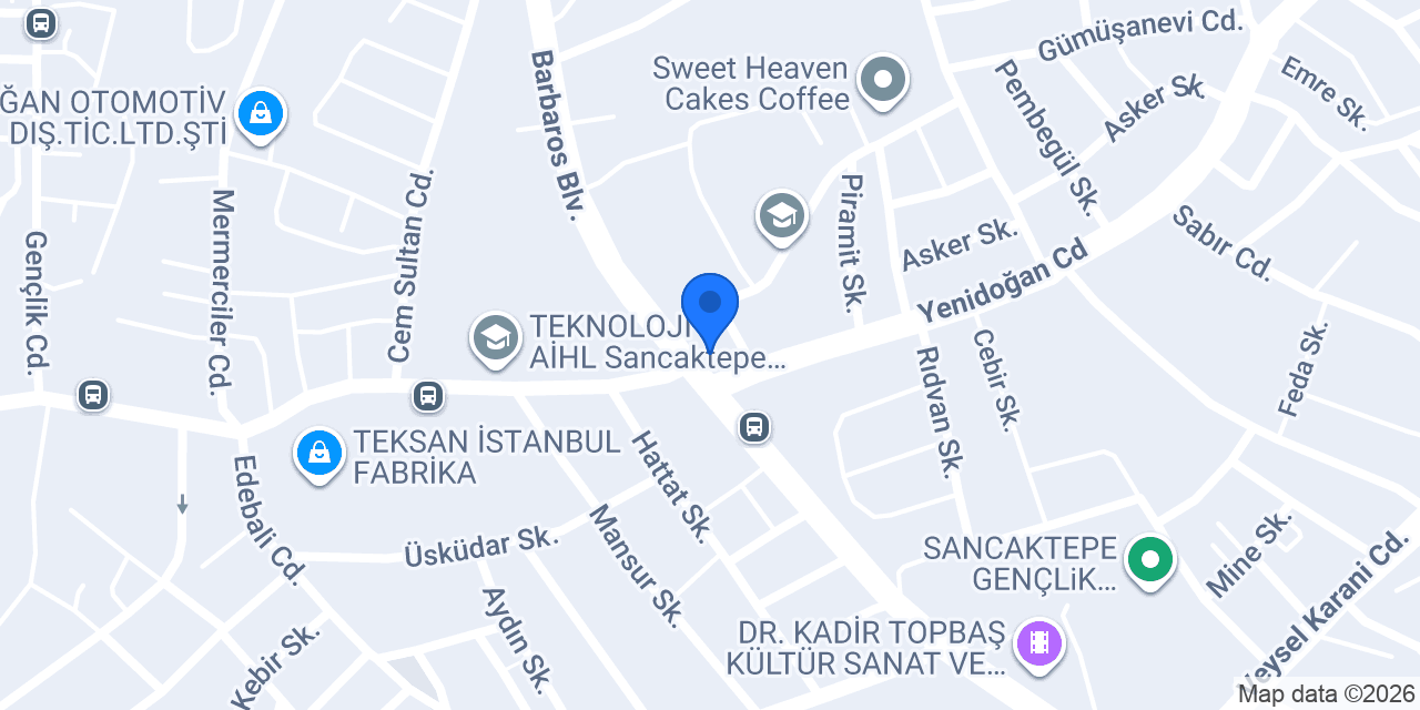 Nur Pide & Börek konumu