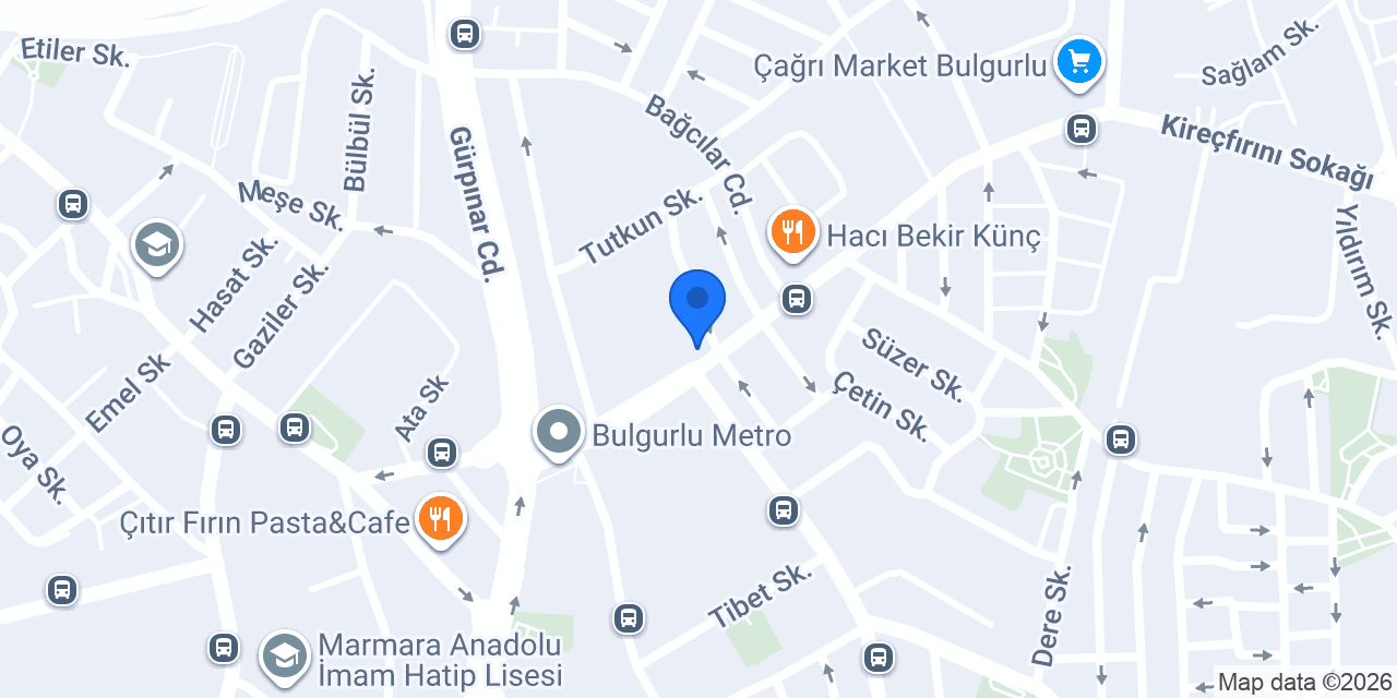 Abooov Kebap Bulgurlu konumu