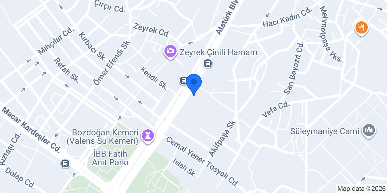Deconaz İthal Duvar Kağıtları konumu