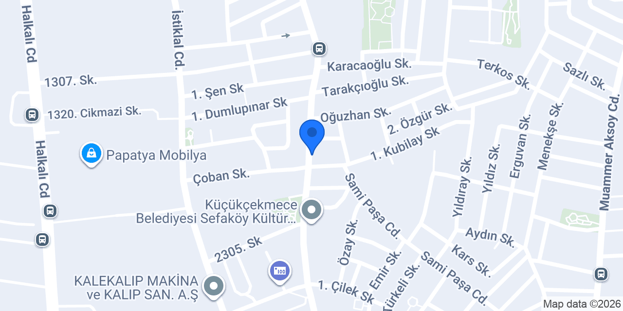 Vodafone Dijital Partner konumu