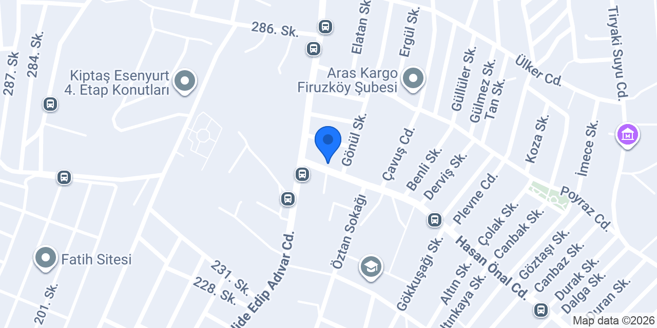 Serüven karavan konumu