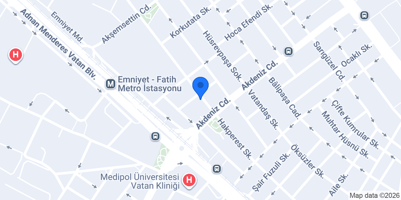 Aydın Süpermarket konumu