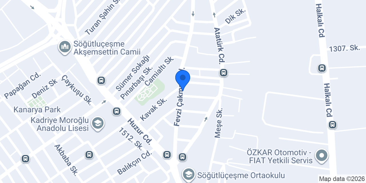 ÖZTÜRK YUFKA konumu