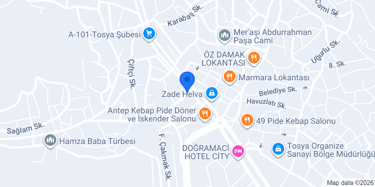 Serhad Mühendislik Mimarlık Ltd. Şti. konumu