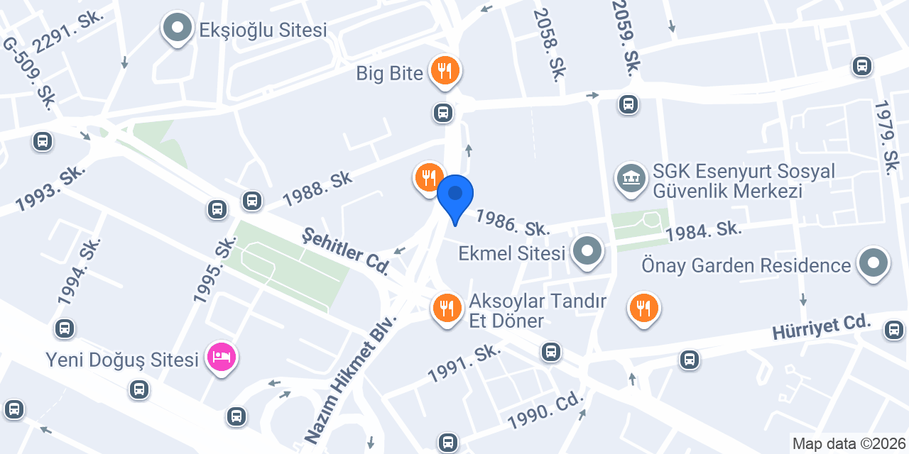 Pozitif Eczanesi konumu