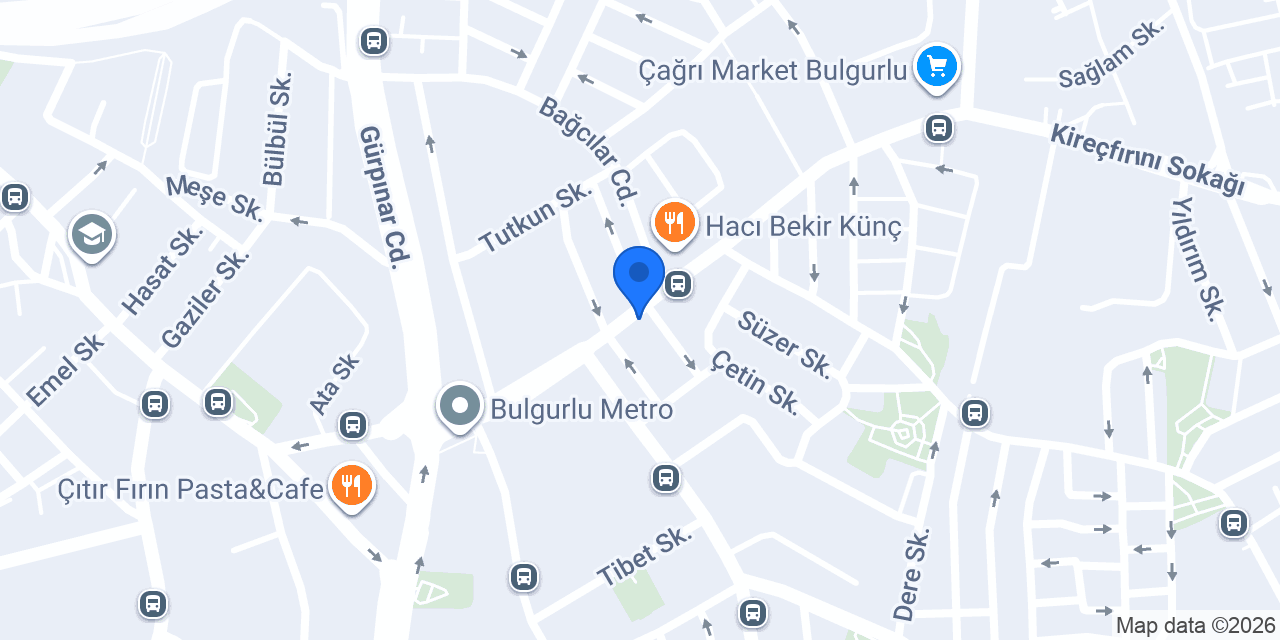 Berberoğlu Partners Hukuk Bürosu konumu