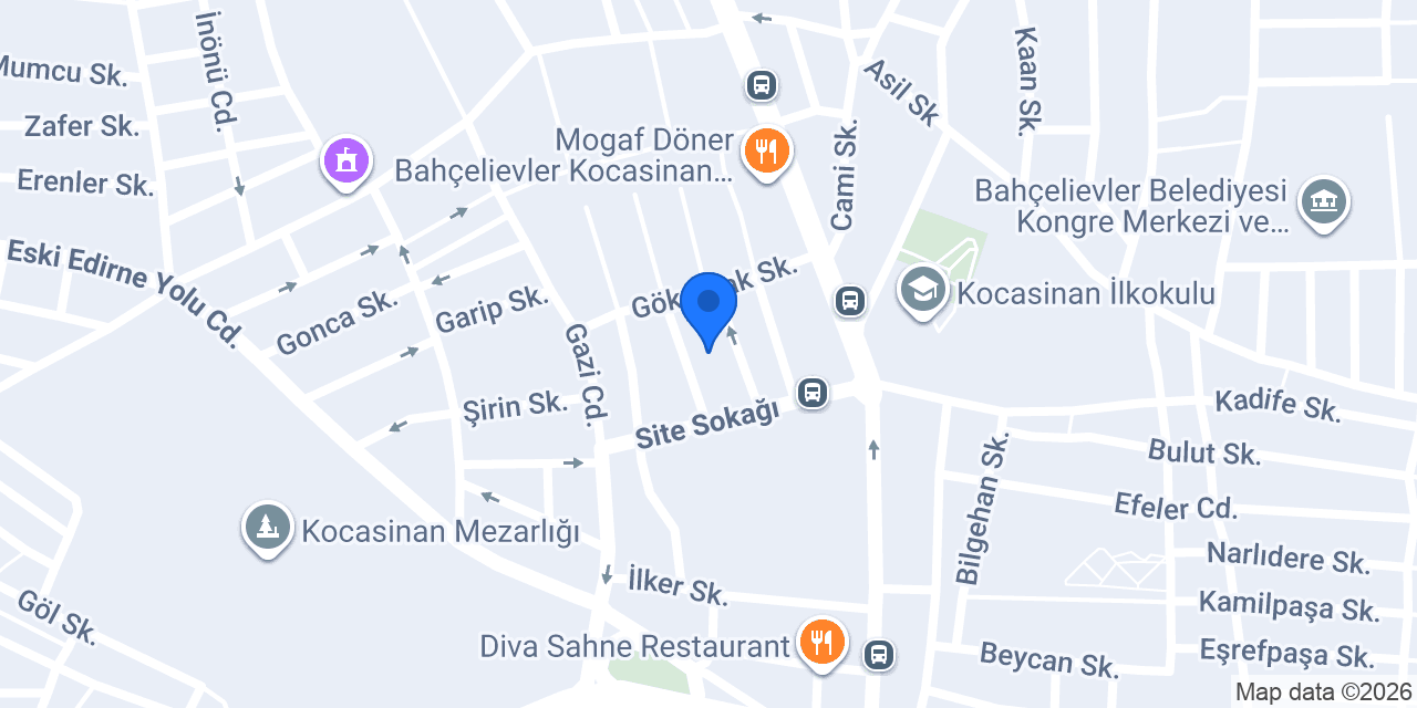 Eca Servis konumu
