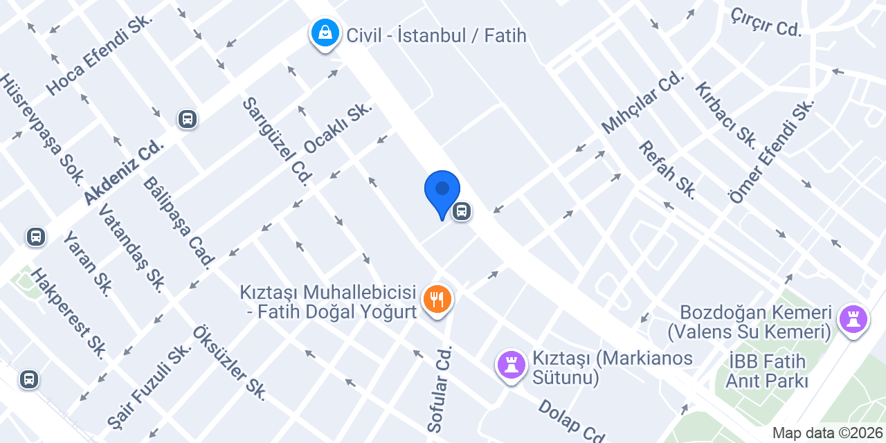 İnkılâb Basım Yayım konumu
