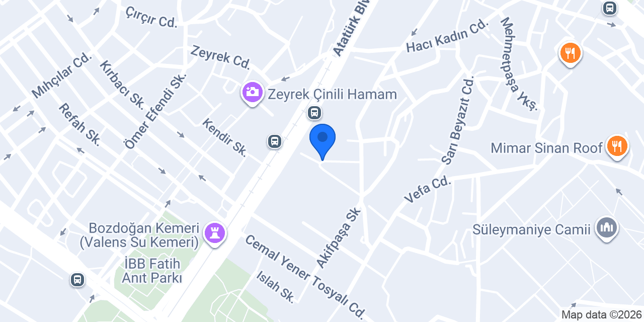 İmç Otoparkı konumu
