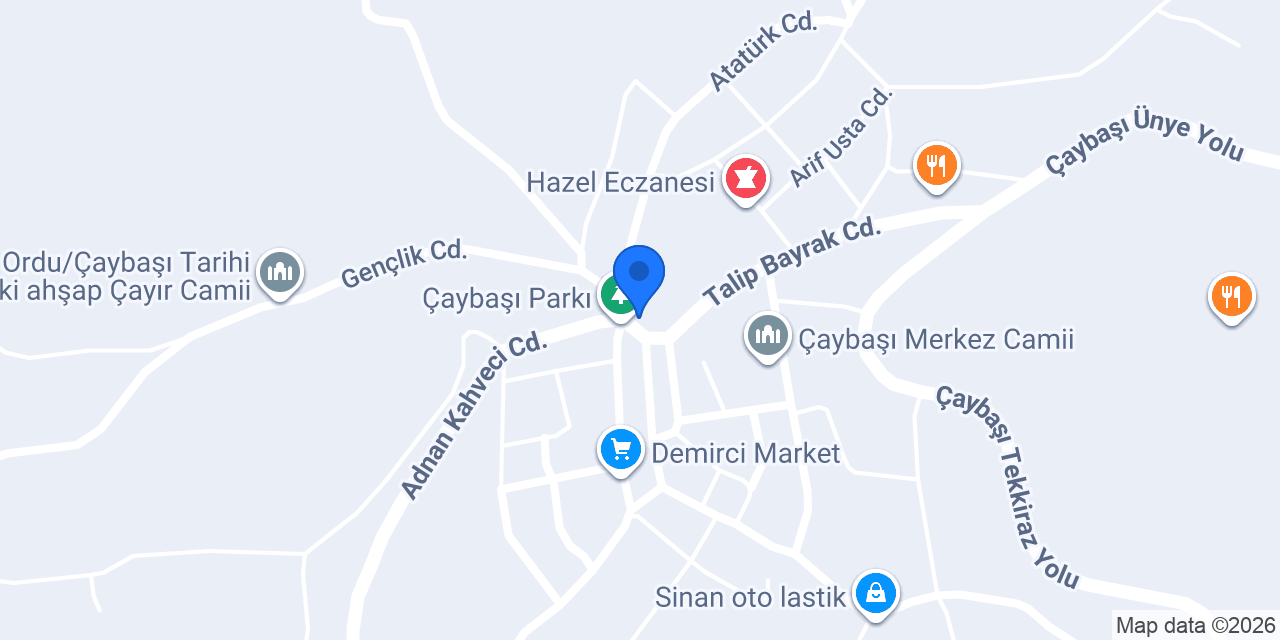 Çiçek Taksi konumu