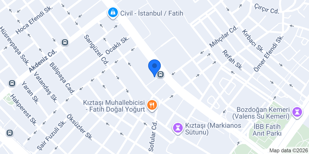 Fatih Sınav Kurs Merkezi konumu