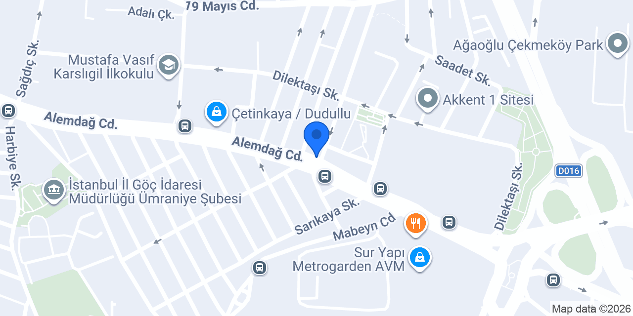 Ada Market konumu